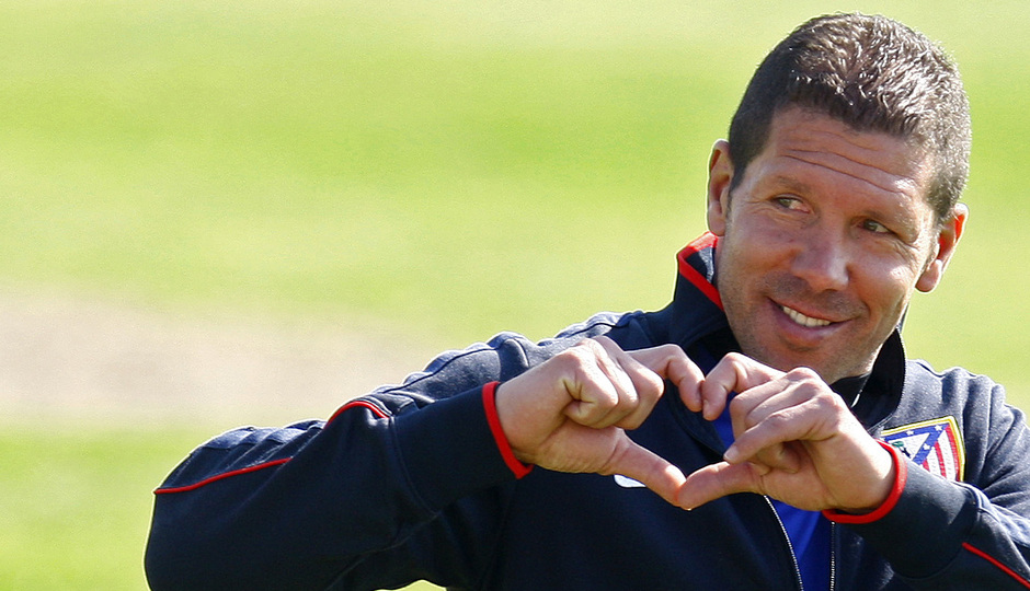 FOTO CHOLO SIMEONE CORAZÓN